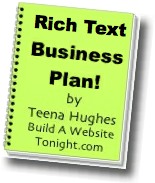 FREE Business Plan by BuildAWebsiteTonight.com