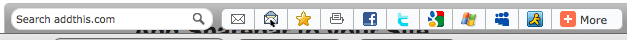 Use the AddThis.com Sharebar to help website visitors