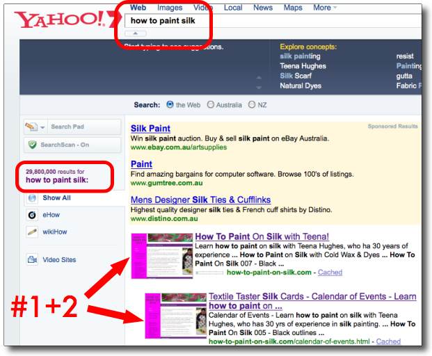 Success Stories with Search Engine Optimization on Art website